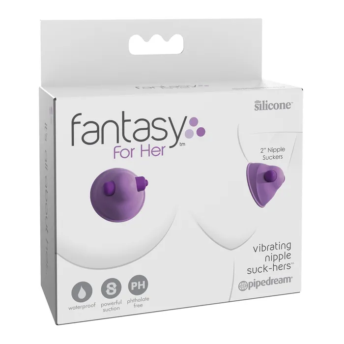 Fantasy for Her Vibrating Nipple SuckHers 2 Pipedream Couples
