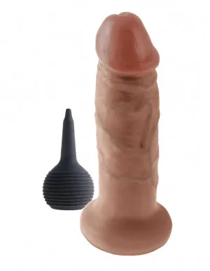 Pipedream Products Dildos King Cock 7 Squirting Cock With Balls Tan Pipedream Products Dildos King Cock 7 Squirting Cock With Balls Tan