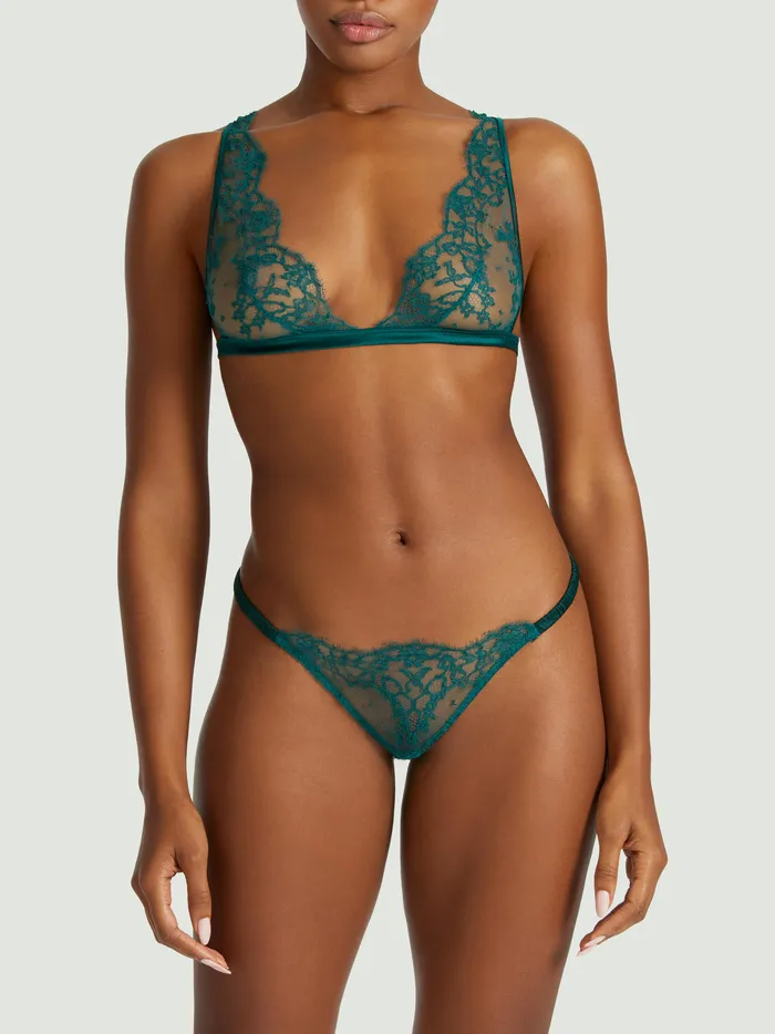 Coco de Mer Vibrators Coco de Mer Nilima High Apex Triangle Bra