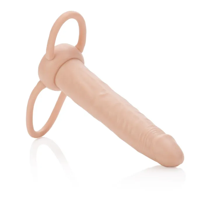 Dildos CalExotics The Accommodator Dual Penetrator Ivory Dildos CalExotics The Accommodator Dual Penetrator Ivory
