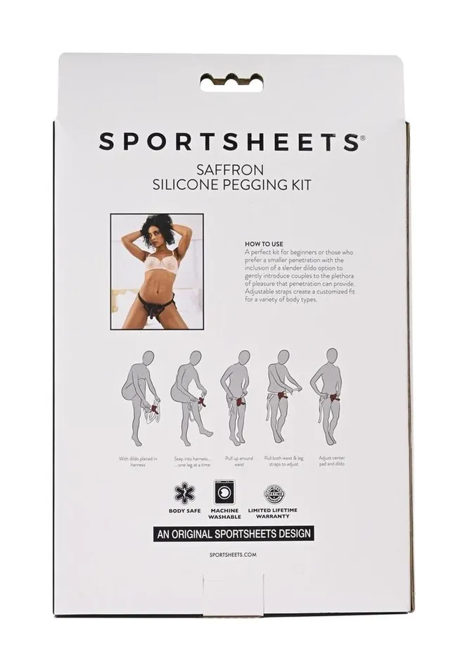 Saffron Anal Saffron Silicone Pegging Kit