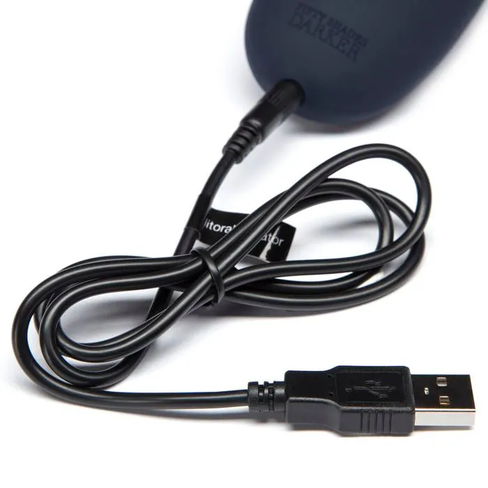 50 Shades of Grey Vibrators Fifty Shades Darker Delicious Tingles 12 speeds Usb Rechargeable Waterproof Clitoral Vibrator