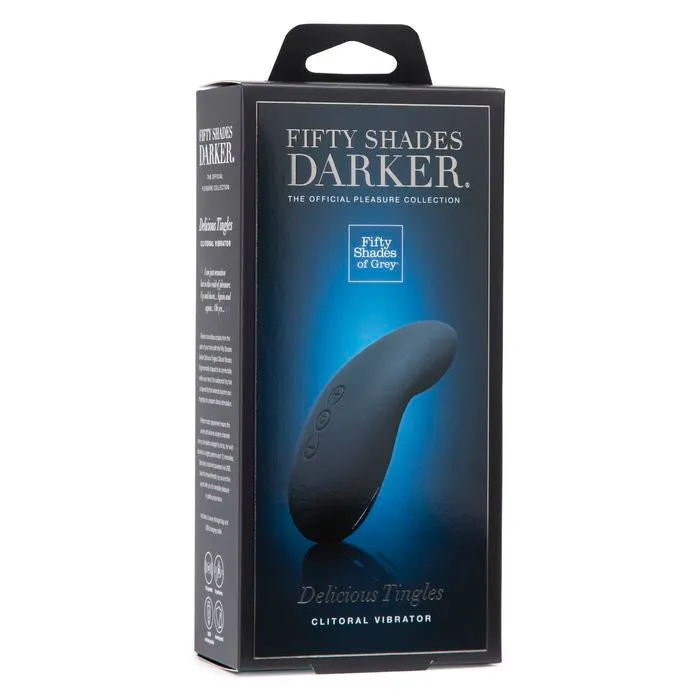 50 Shades of Grey Vibrators Fifty Shades Darker Delicious Tingles 12 speeds Usb Rechargeable Waterproof Clitoral Vibrator