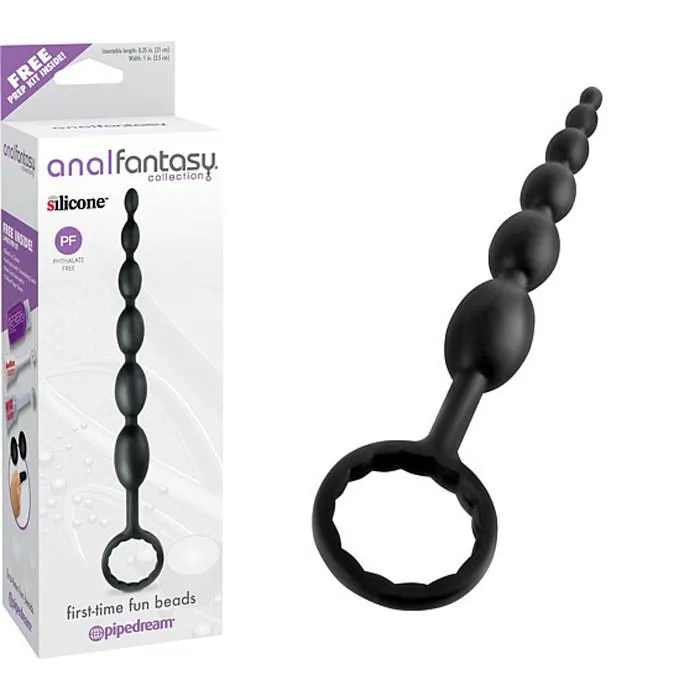 Anal First Time Fun Anal Beads for Beginners by Anal Fantasy Pipedream
