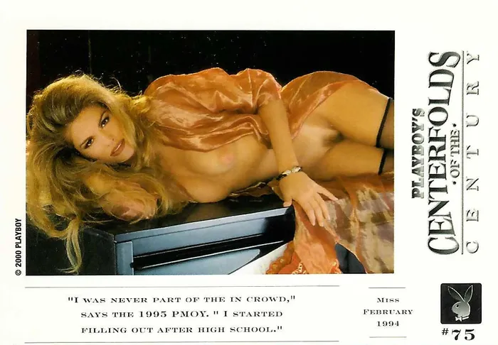 Anal Greenthunderbirds Cards Playboy Centerfolds of the Century 75 Julie Lynn Cialini