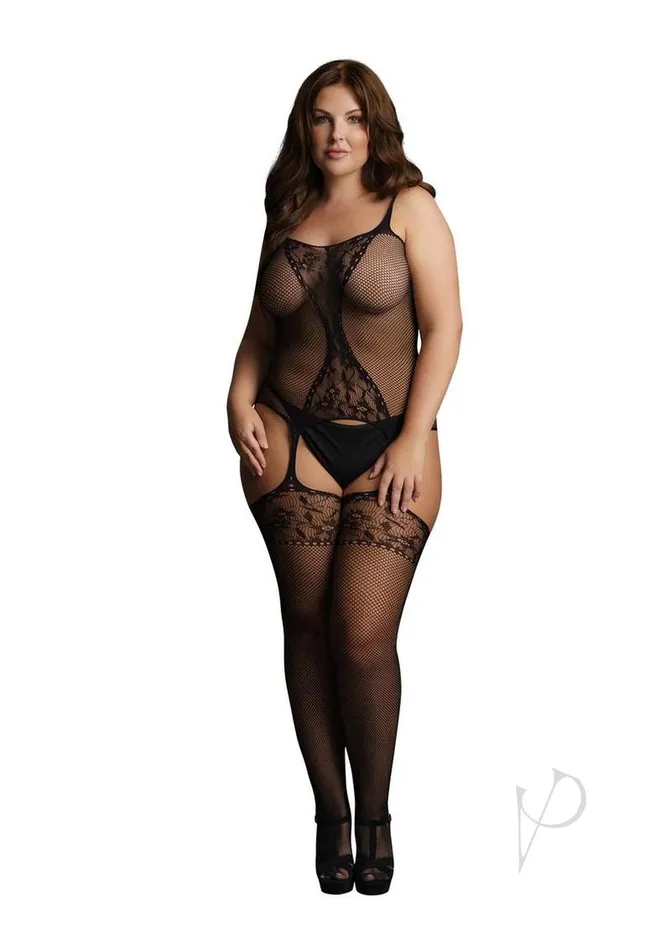 Couples Le Desir Fishnetlace Susp Bodystock Qn Blkdisc Couples Le Desir Fishnetlace Susp Bodystock Qn Blkdisc