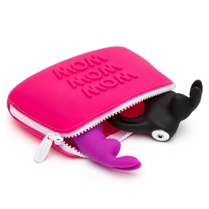 Happy Rabbit Wow Small Pink Silicone Zip Storage Bag Xandebay Vibrators