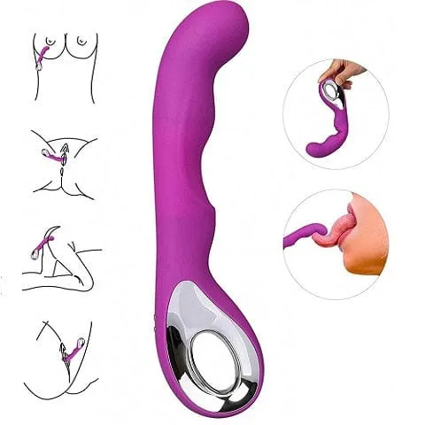 Tracys Dog Waves GSpot Vibrator Purple Tracys Dog Vibrators