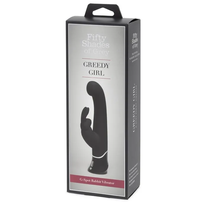 Vibrators Fifty Shades Greedy Girl GSpot Rabbit Vibrator Christmas Fifty Shades Darker