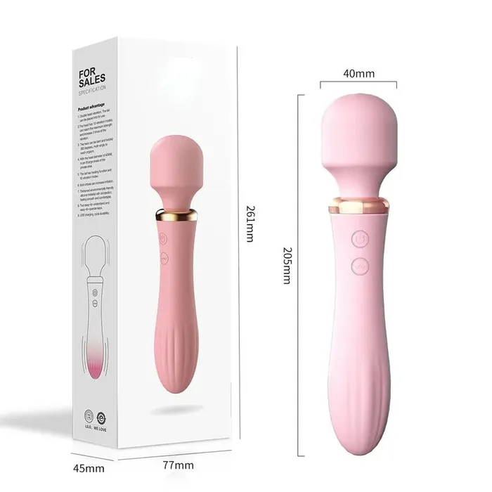 Dual Head Female Wand Vibrator Xinghaoya Vibrators Dual Head Female Wand Vibrator Xinghaoya Vibrators