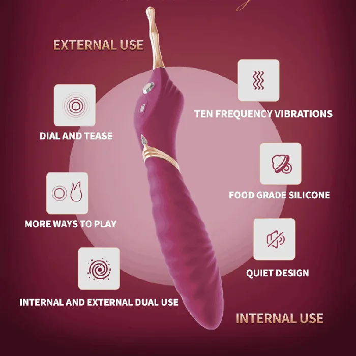 Female Sex Toys 2In1 Female Vibrator Sex Toy Xinghaoya