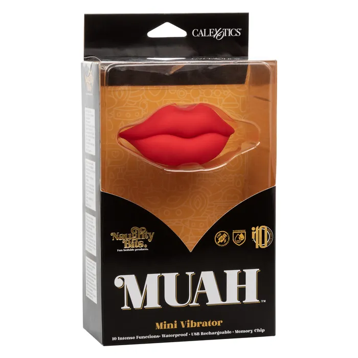 Female Sex Toys California Exotics Naughty Bits Muah Mini Vibrator