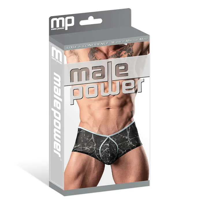 Male Power Marble Mesh Mini Short Briefs Male Power Male Sex Toys