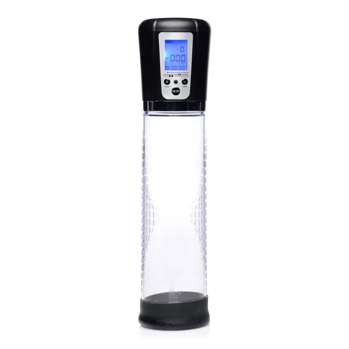Male Sex Toys 4 Level Power Suction Penis Pump With Builtin Display Size Matters
