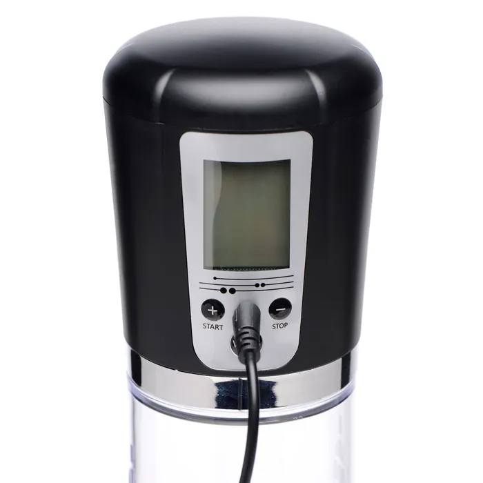 Male Sex Toys 4 Level Power Suction Penis Pump With Builtin Display Size Matters
