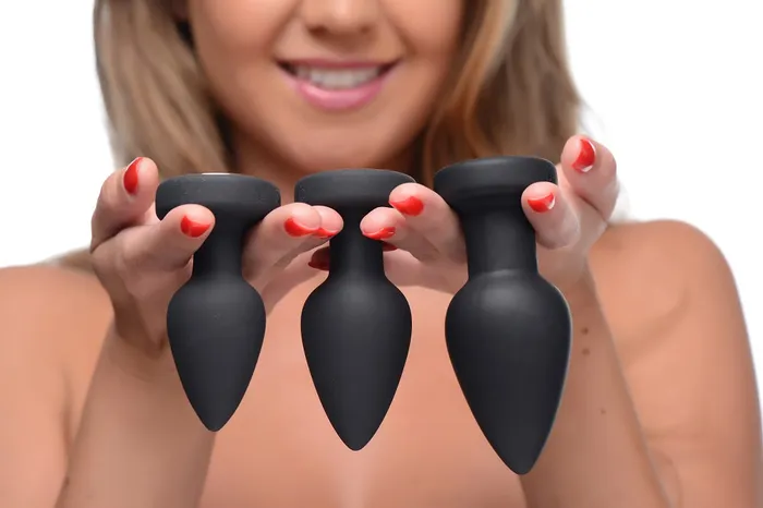 Male Sex Toys Booty Sparks 7X Light Up Rechargeable Anal Plug
