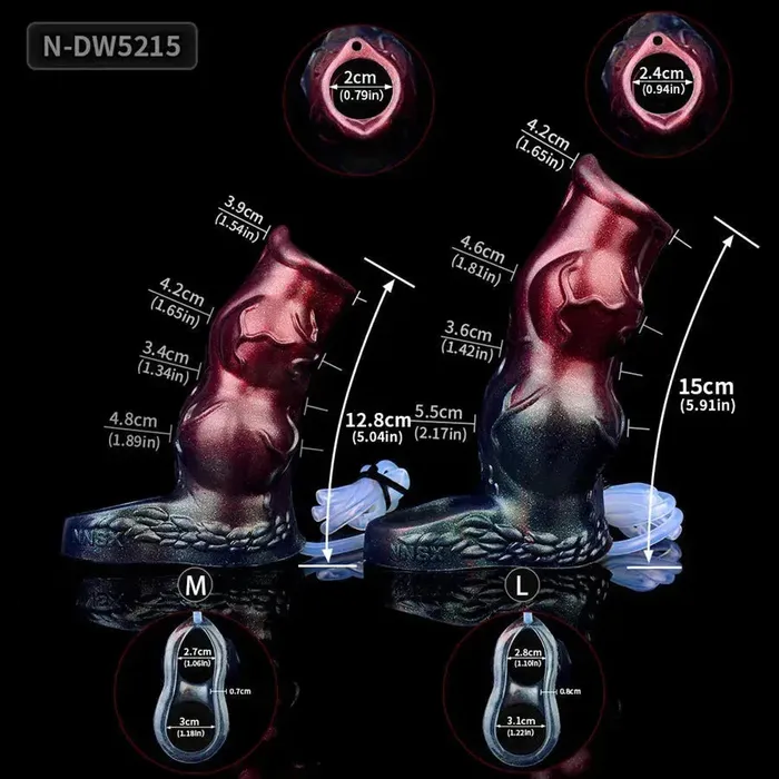 Male Sex Toys Xinghaoya Squirting Silicone Penis Extender Xinghaoya