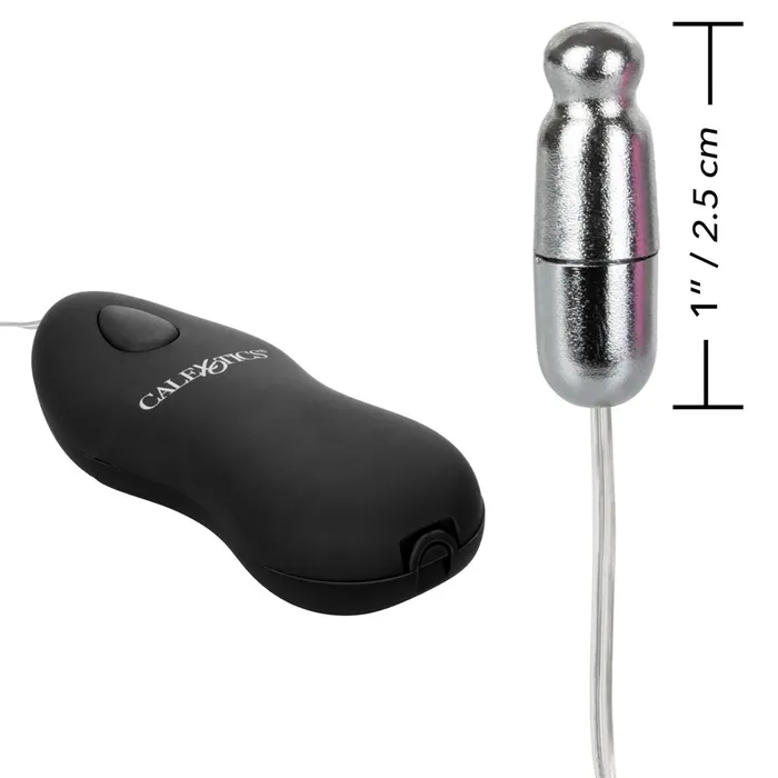 WhisperQuiet MicroHeated Bullet Vibrator California Exotics Female Sex Toys