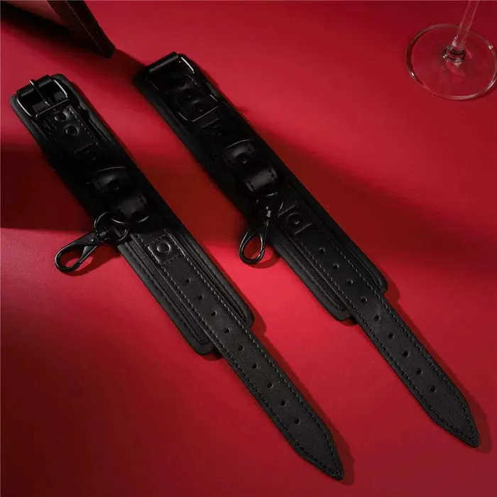 Xinghaoya Restraints Premium Leather BDSM Bondage Handcuffs