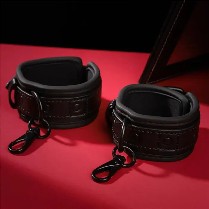 Xinghaoya Restraints Premium Leather BDSM Bondage Handcuffs