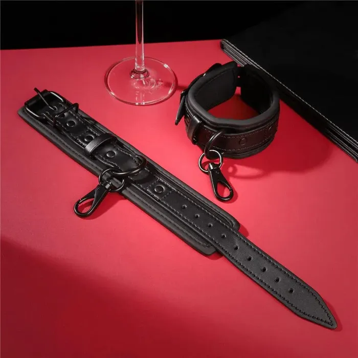 Xinghaoya Restraints Premium Leather BDSM Bondage Handcuffs
